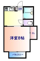 東仙台駅 徒歩3分 2階の物件間取画像